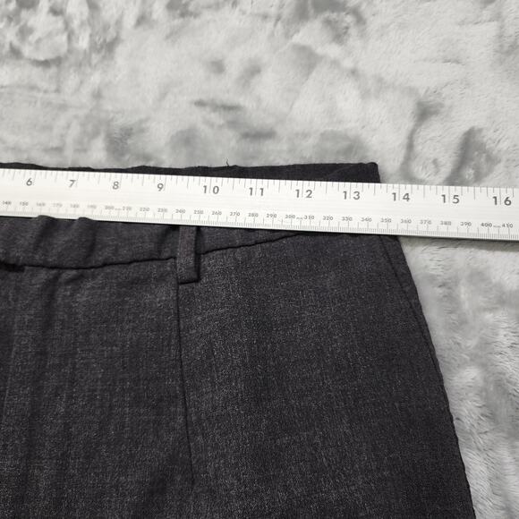 Banana Republic Pants Womens 6 Gray Italian Stretch Wool High Rise Wide Leg - Picture 6 of 10